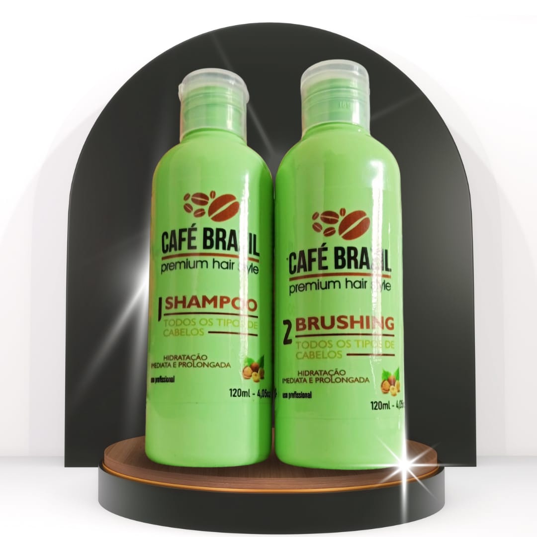 ALISADO COFFELLIS: SHAMPOO Y BRUSHING 120ML